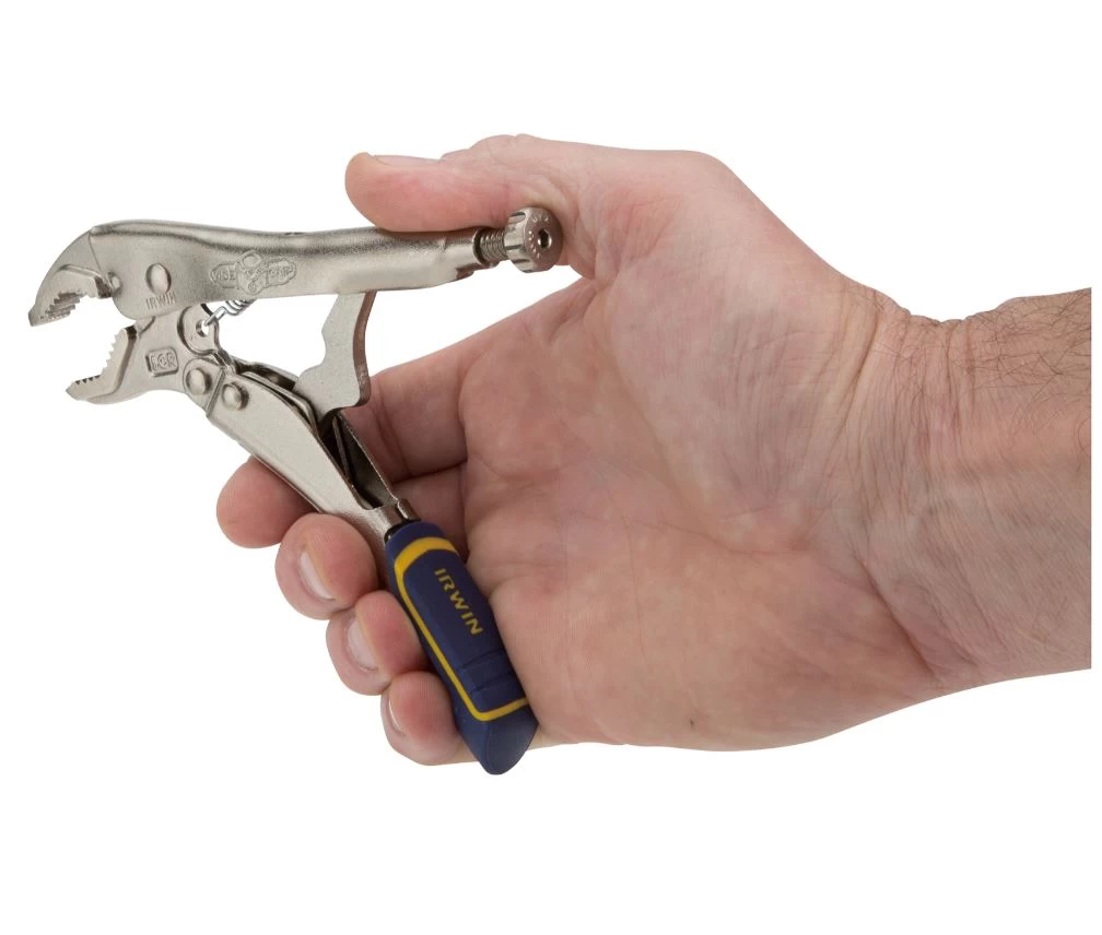 Irwin Vise-Grip 5CR Fast Release Curved Locking Jaw Pliers - 5" / 125mm 6 Irwin Vise-Grip 5CR Fast Release Curved Locking Jaw Pliers - 5" / 125mm - Image 4
