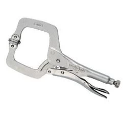 Irwin Vise-Grip T165EL4 Original 4SP Locking C-Clamp With Swivel Pads 4"/100mm