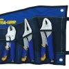 Irwin Vise-Grip T76KBT 3 Piece Quick Release Straight Jaw, Curved And Long Nose Locking Jaw Pliers -Professional Hand Tool Store T76KBT
