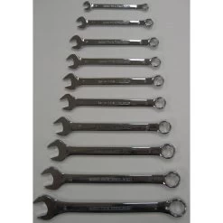 King Dick TKC10M 10 Piece Metric Combination Spanner Set 8-24mm