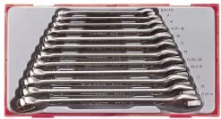 Teng TT1236 12 Piece Spanner Set 8-19mm In Toolbox Module Tray