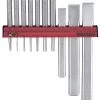Teng WRPC10 10 Piece Punch &amp; Chisel Set On Wall Rack -Professional Hand Tool Store WRPC10