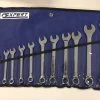 Expert By Facom E110327 12 Piece Metric Combination Spanner Set Supplied In Tool Roll 7-24mm -Professional Hand Tool Store e1103271