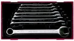 Teng TT3592 8 Pce. AF (Imperial) Combination Spanner Set In Tool Box Module Tray