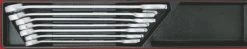 Teng TTX2640 7 Pce. Large AF Imperial Combination Spanner Set In Tool Box Module Tray
